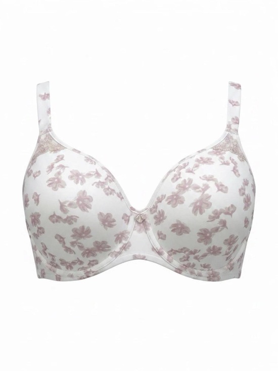 Maidenform Other - Maidenform White Bra with Light Pink Floral Print